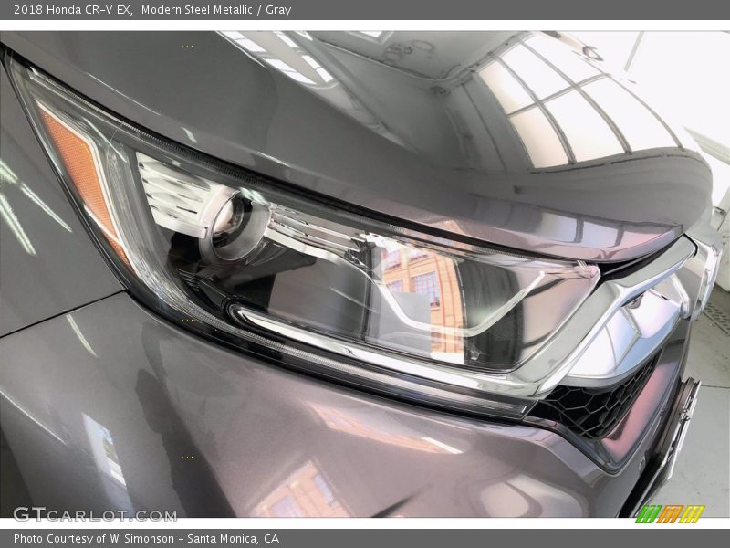 Modern Steel Metallic / Gray 2018 Honda CR-V EX
