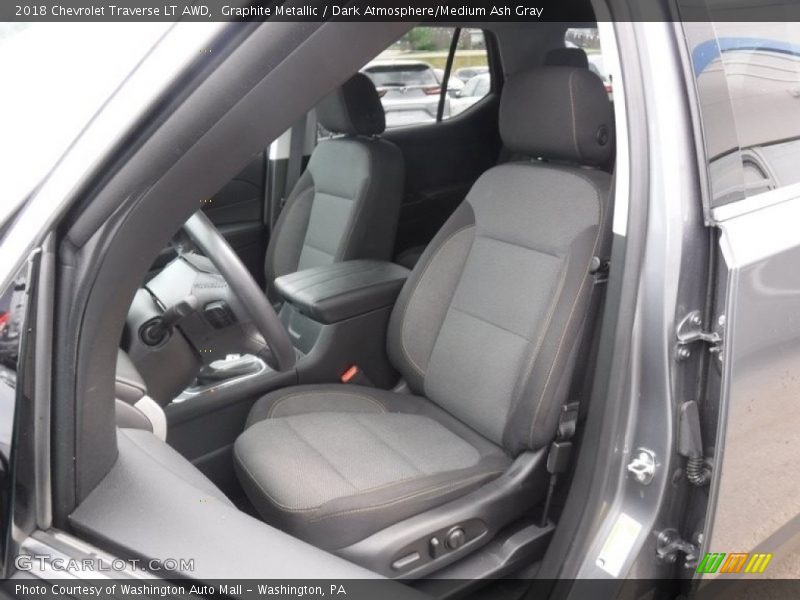 Graphite Metallic / Dark Atmosphere/Medium Ash Gray 2018 Chevrolet Traverse LT AWD