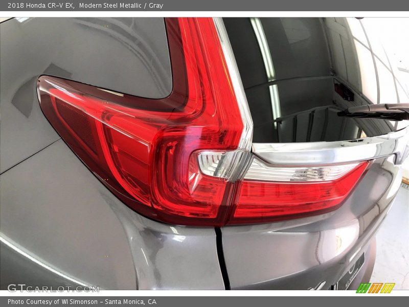 Modern Steel Metallic / Gray 2018 Honda CR-V EX