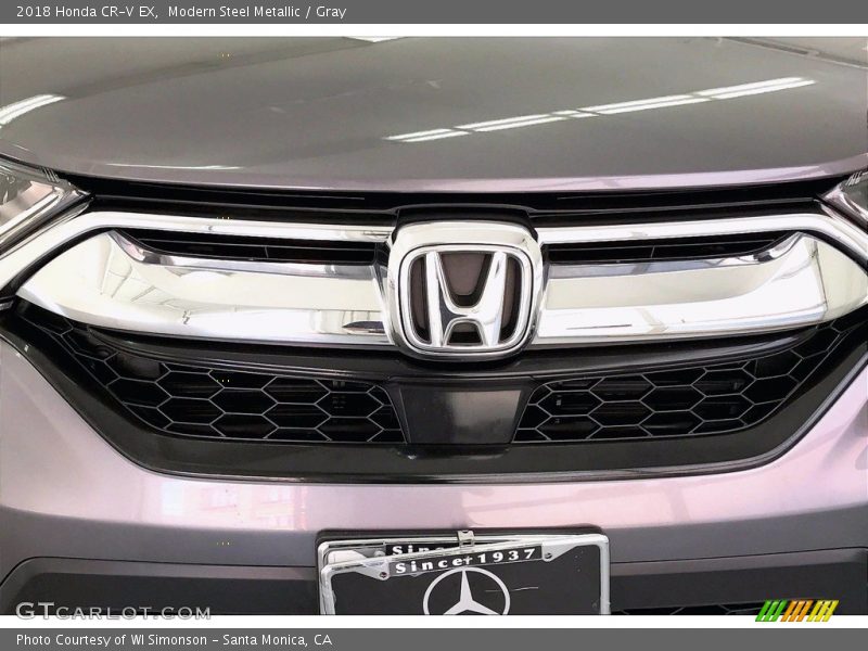 Modern Steel Metallic / Gray 2018 Honda CR-V EX