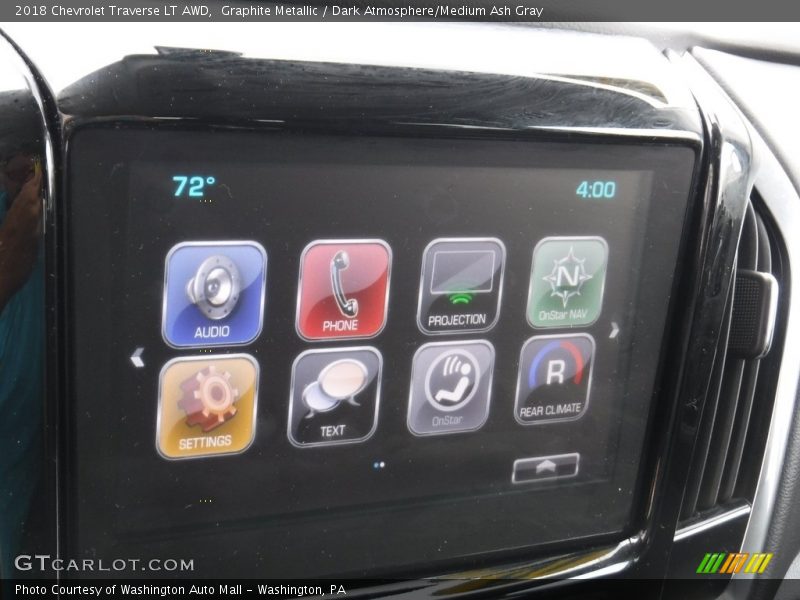 Graphite Metallic / Dark Atmosphere/Medium Ash Gray 2018 Chevrolet Traverse LT AWD