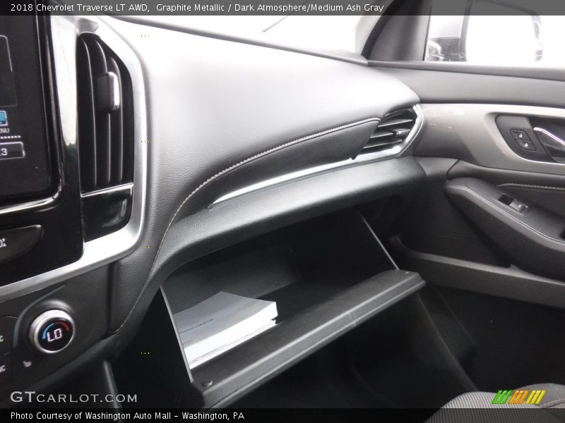 Graphite Metallic / Dark Atmosphere/Medium Ash Gray 2018 Chevrolet Traverse LT AWD