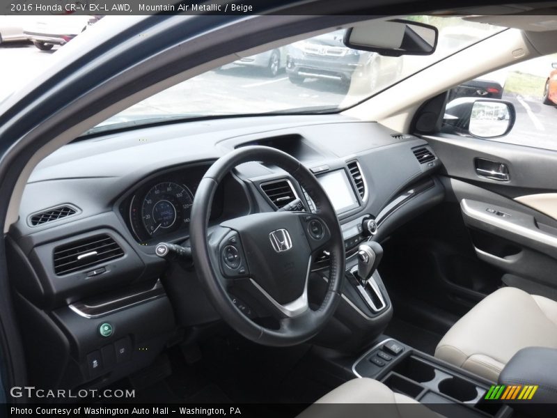 Dashboard of 2016 CR-V EX-L AWD