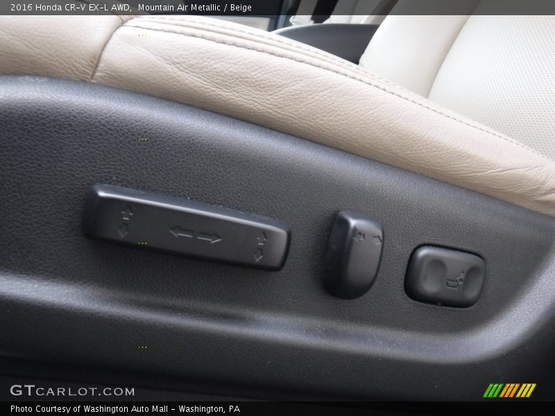 Front Seat of 2016 CR-V EX-L AWD