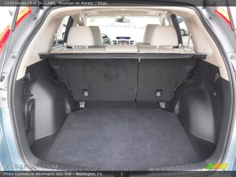  2016 CR-V EX-L AWD Trunk