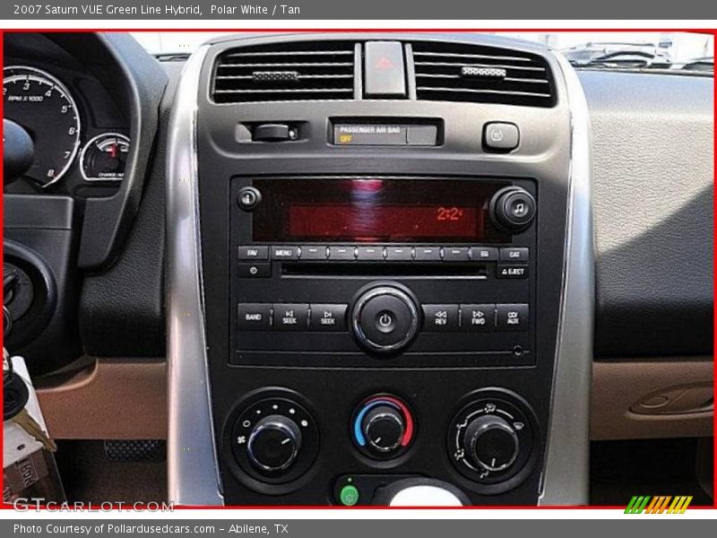 Polar White / Tan 2007 Saturn VUE Green Line Hybrid