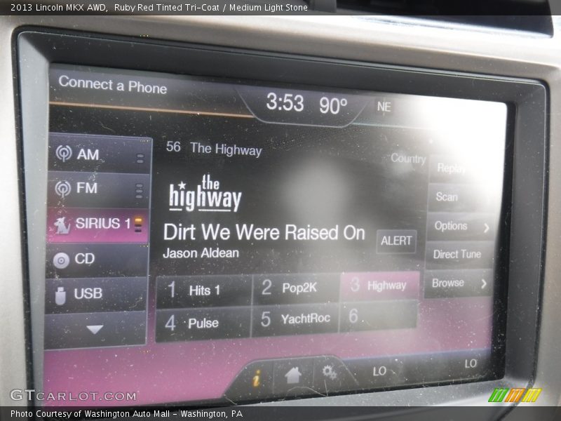 Ruby Red Tinted Tri-Coat / Medium Light Stone 2013 Lincoln MKX AWD