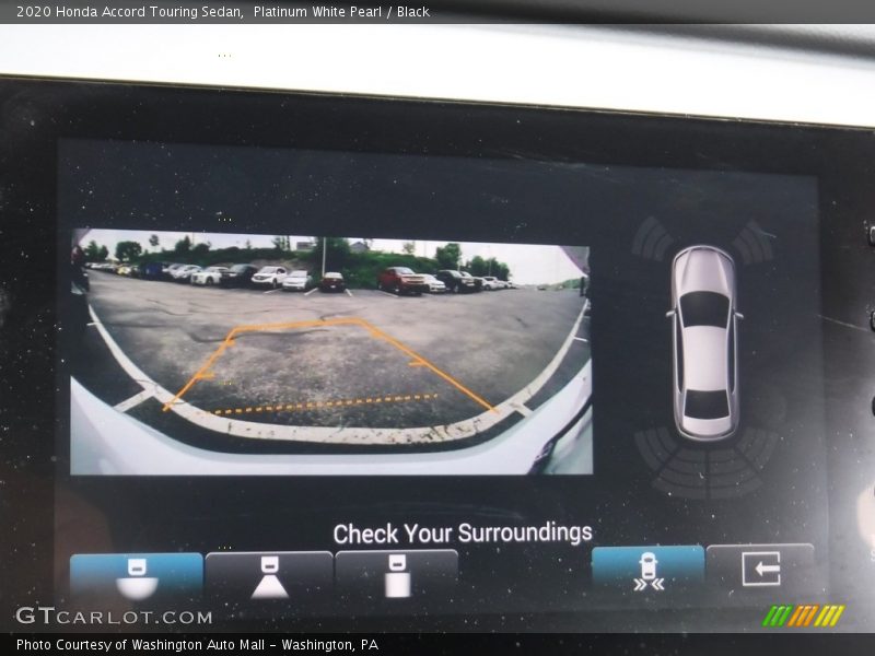 Platinum White Pearl / Black 2020 Honda Accord Touring Sedan