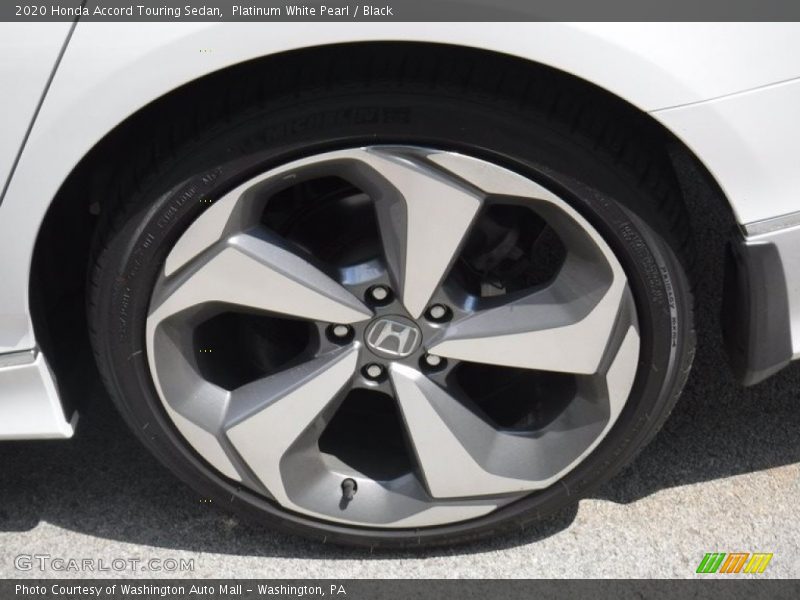 Platinum White Pearl / Black 2020 Honda Accord Touring Sedan