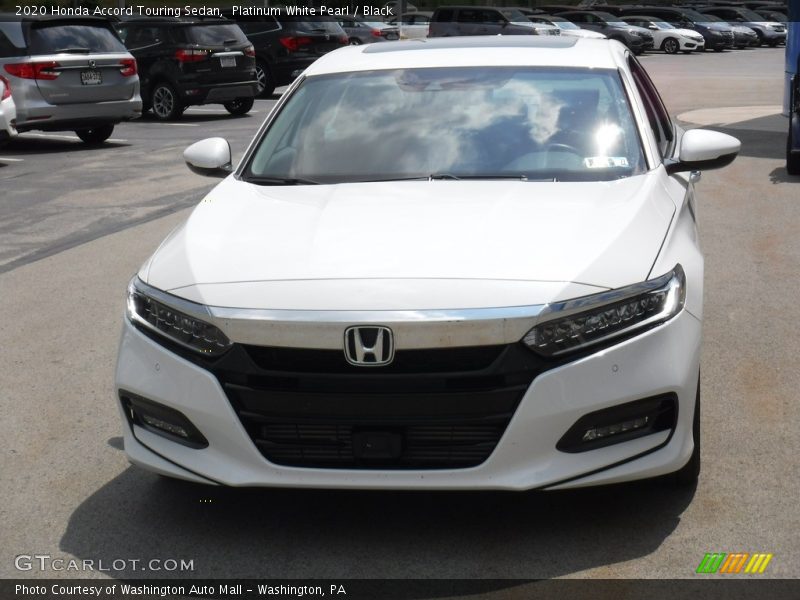 Platinum White Pearl / Black 2020 Honda Accord Touring Sedan