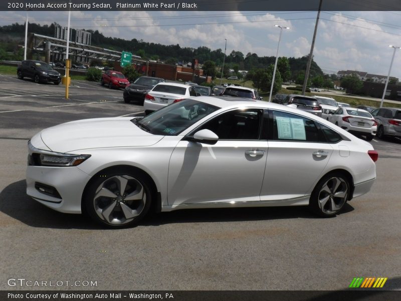 Platinum White Pearl / Black 2020 Honda Accord Touring Sedan