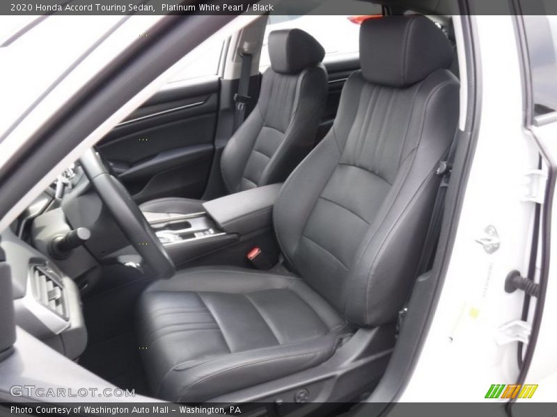 Platinum White Pearl / Black 2020 Honda Accord Touring Sedan