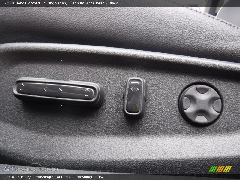 Platinum White Pearl / Black 2020 Honda Accord Touring Sedan