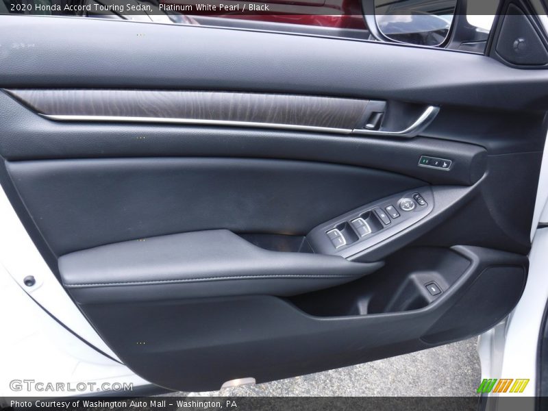 Platinum White Pearl / Black 2020 Honda Accord Touring Sedan