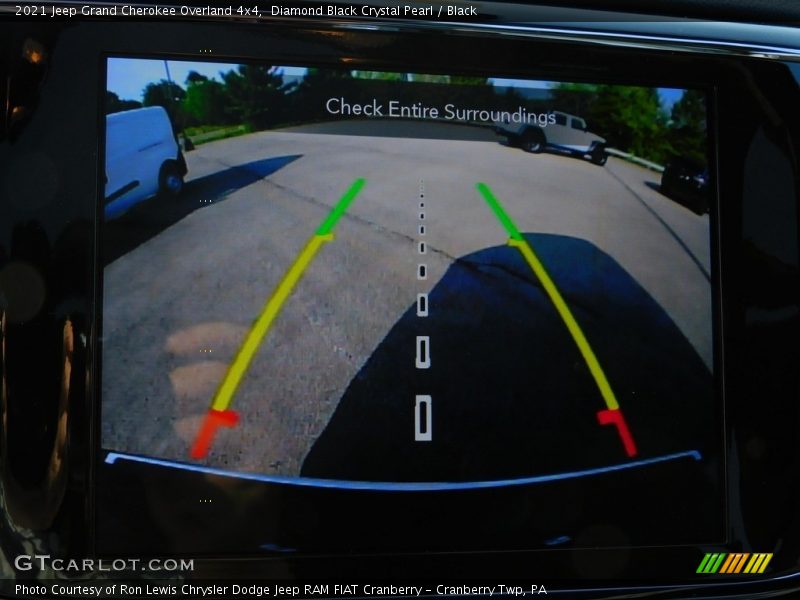 Diamond Black Crystal Pearl / Black 2021 Jeep Grand Cherokee Overland 4x4
