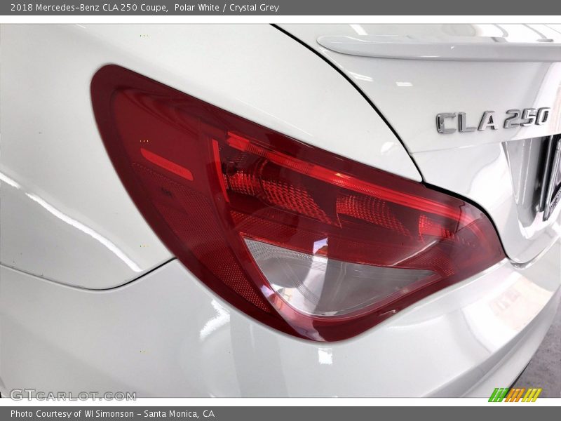 Polar White / Crystal Grey 2018 Mercedes-Benz CLA 250 Coupe