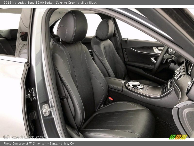 Selenite Grey Metallic / Black 2018 Mercedes-Benz E 300 Sedan