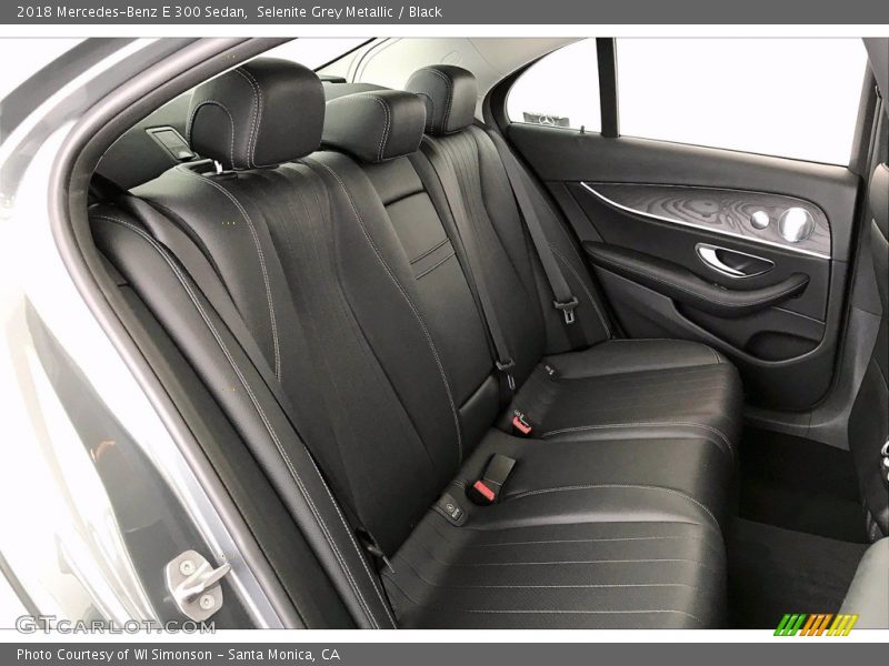 Selenite Grey Metallic / Black 2018 Mercedes-Benz E 300 Sedan