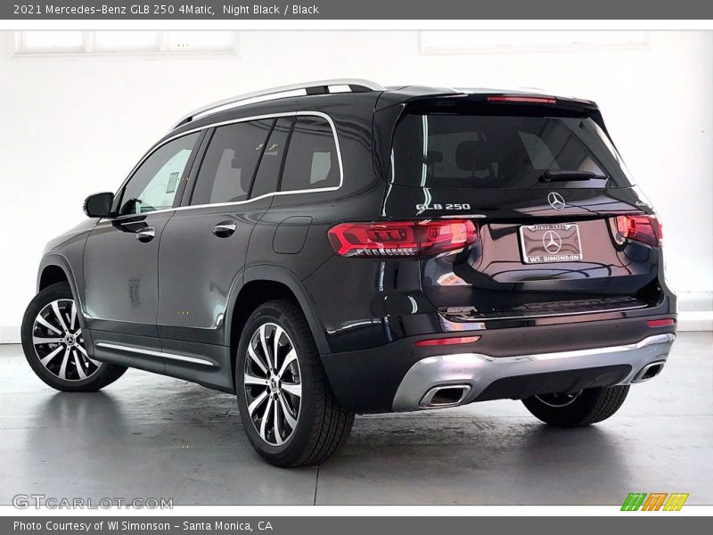 Night Black / Black 2021 Mercedes-Benz GLB 250 4Matic