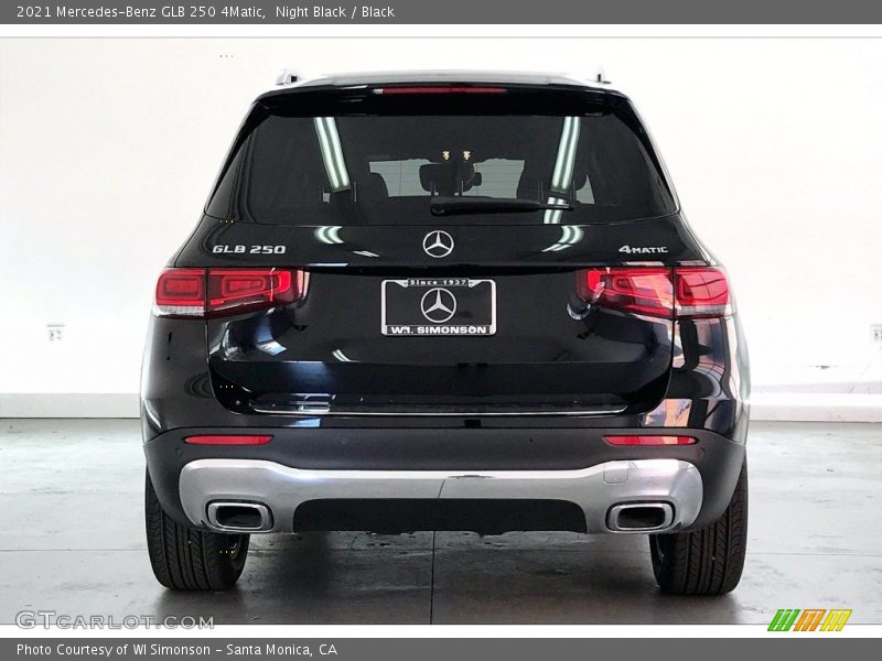 Night Black / Black 2021 Mercedes-Benz GLB 250 4Matic
