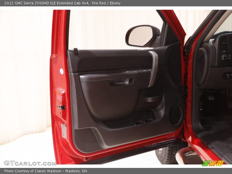 Fire Red / Ebony 2012 GMC Sierra 2500HD SLE Extended Cab 4x4