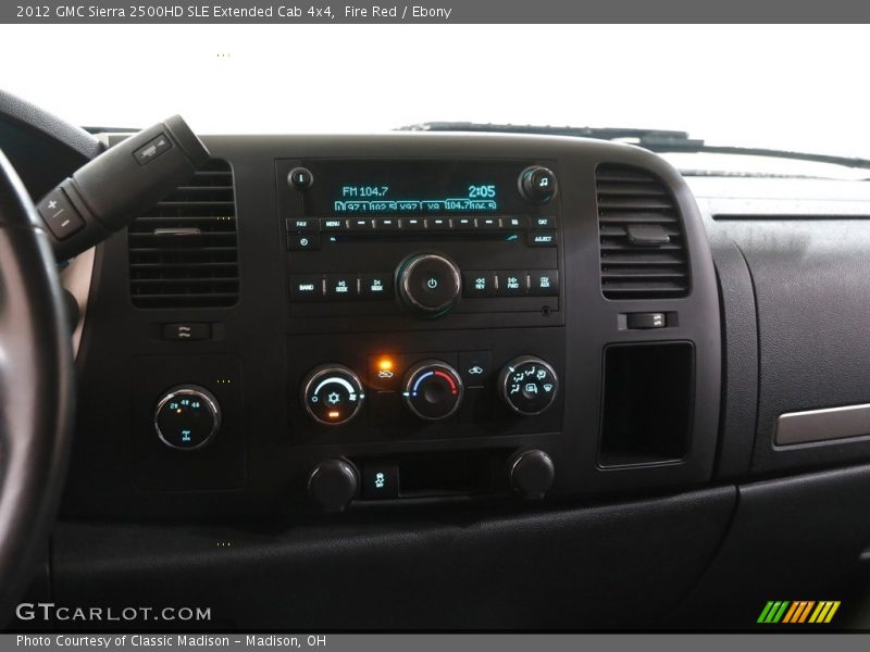 Fire Red / Ebony 2012 GMC Sierra 2500HD SLE Extended Cab 4x4