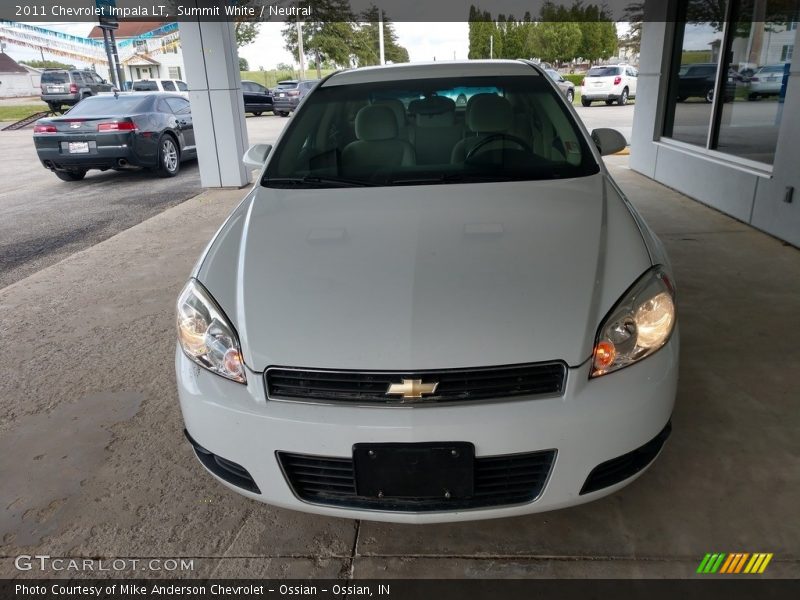 Summit White / Neutral 2011 Chevrolet Impala LT