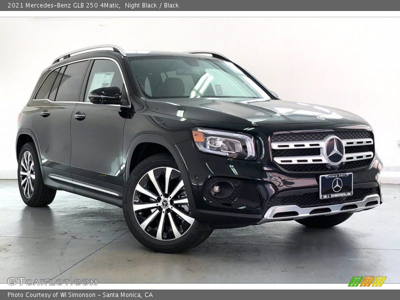 Night Black / Black 2021 Mercedes-Benz GLB 250 4Matic
