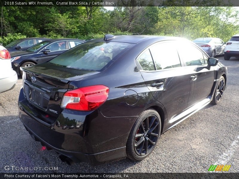 Crystal Black Silica / Carbon Black 2018 Subaru WRX Premium