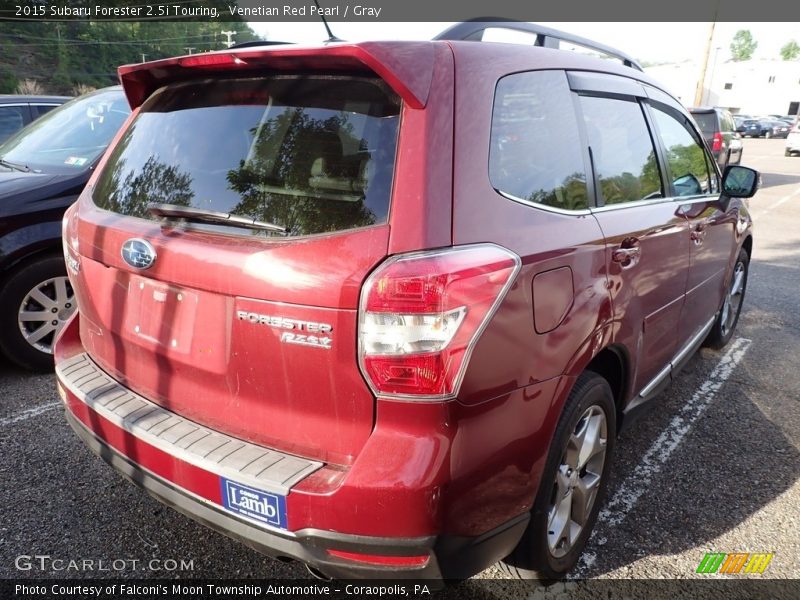 Venetian Red Pearl / Gray 2015 Subaru Forester 2.5i Touring
