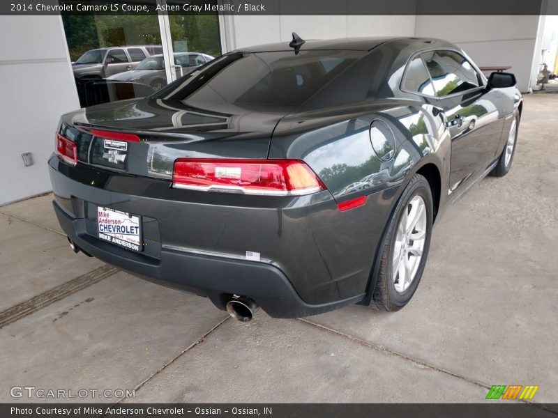 Ashen Gray Metallic / Black 2014 Chevrolet Camaro LS Coupe