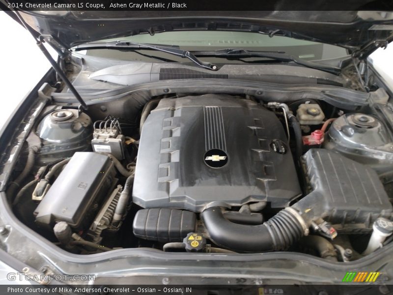Ashen Gray Metallic / Black 2014 Chevrolet Camaro LS Coupe