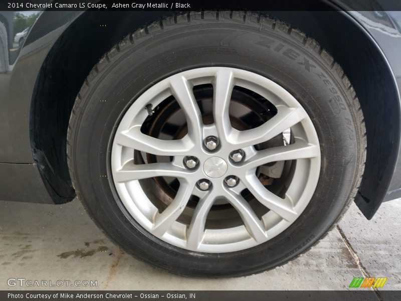 Ashen Gray Metallic / Black 2014 Chevrolet Camaro LS Coupe