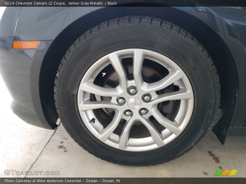 Ashen Gray Metallic / Black 2014 Chevrolet Camaro LS Coupe