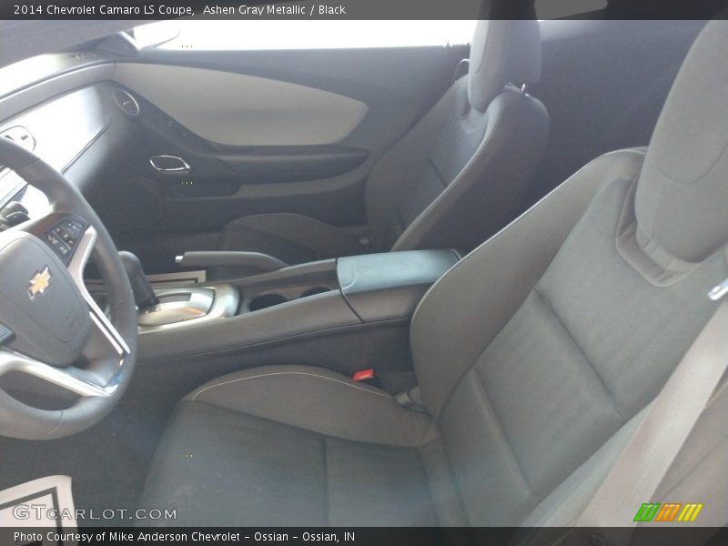 Ashen Gray Metallic / Black 2014 Chevrolet Camaro LS Coupe