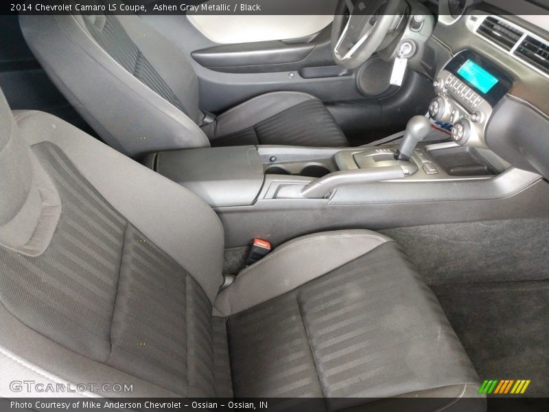 Ashen Gray Metallic / Black 2014 Chevrolet Camaro LS Coupe