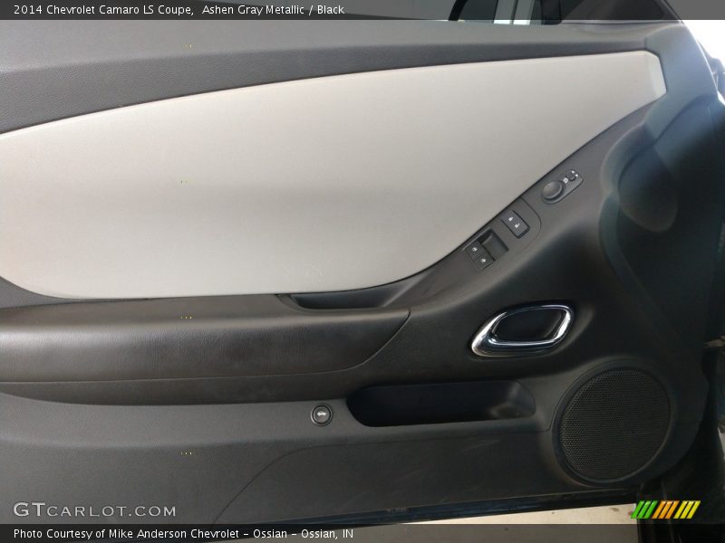 Ashen Gray Metallic / Black 2014 Chevrolet Camaro LS Coupe