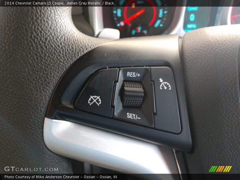 Ashen Gray Metallic / Black 2014 Chevrolet Camaro LS Coupe