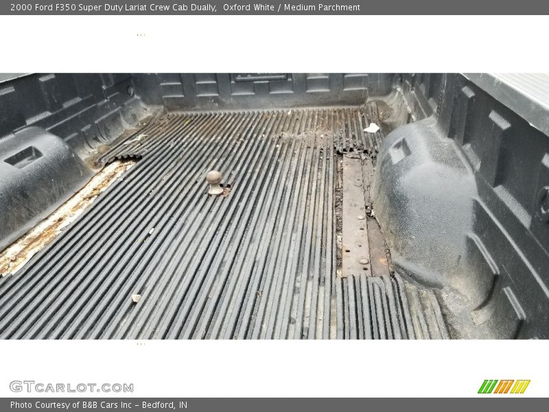 Oxford White / Medium Parchment 2000 Ford F350 Super Duty Lariat Crew Cab Dually