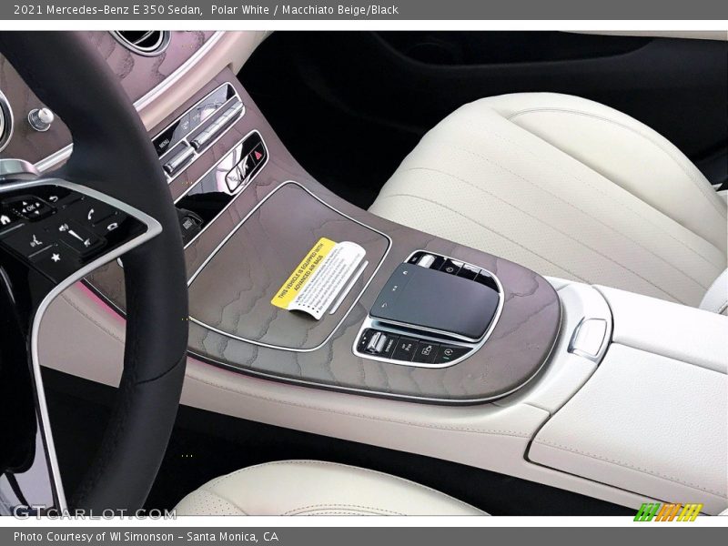 Polar White / Macchiato Beige/Black 2021 Mercedes-Benz E 350 Sedan