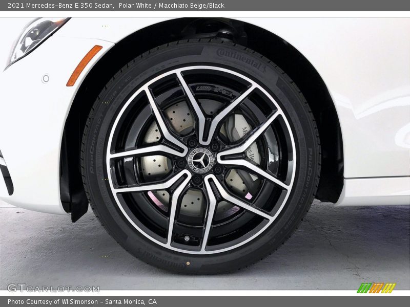 Polar White / Macchiato Beige/Black 2021 Mercedes-Benz E 350 Sedan