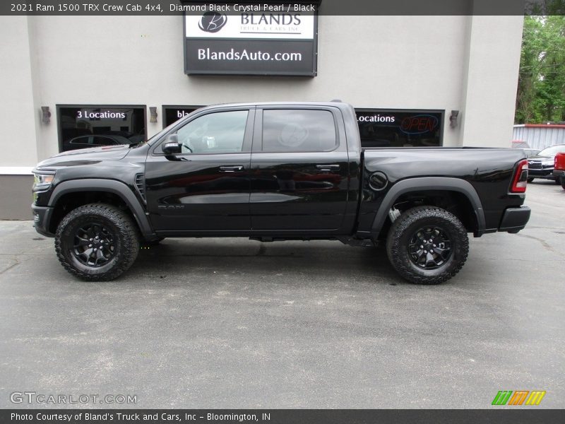 Diamond Black Crystal Pearl / Black 2021 Ram 1500 TRX Crew Cab 4x4