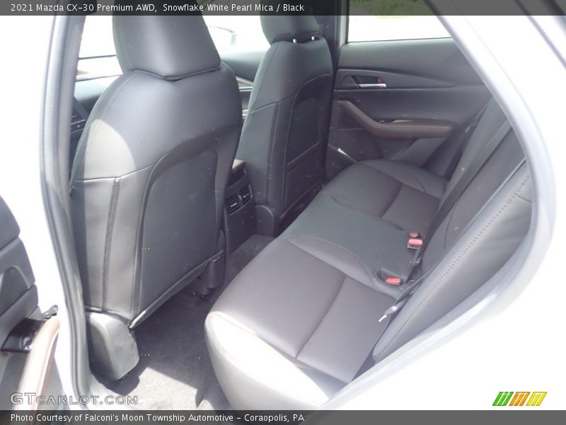 Snowflake White Pearl Mica / Black 2021 Mazda CX-30 Premium AWD