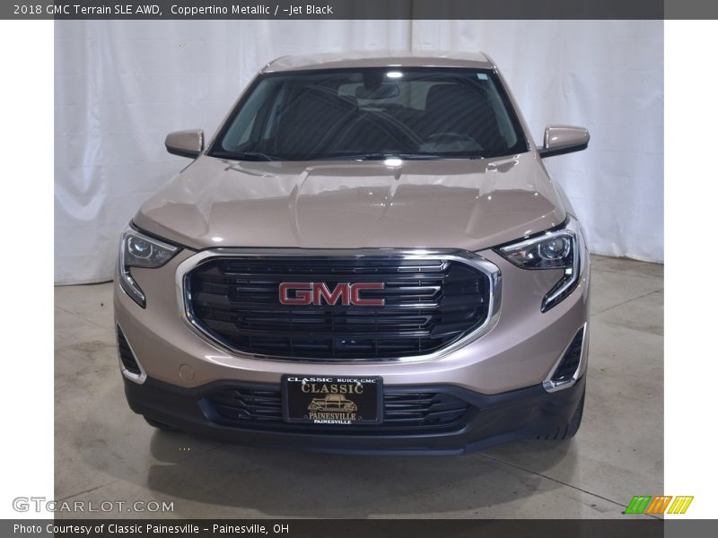 Coppertino Metallic / ­Jet Black 2018 GMC Terrain SLE AWD