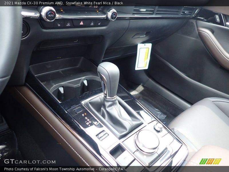 Snowflake White Pearl Mica / Black 2021 Mazda CX-30 Premium AWD