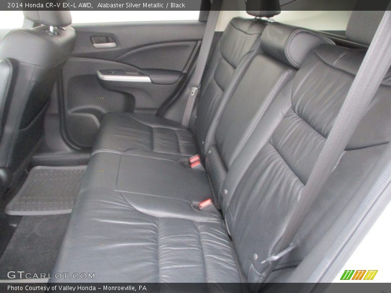Alabaster Silver Metallic / Black 2014 Honda CR-V EX-L AWD
