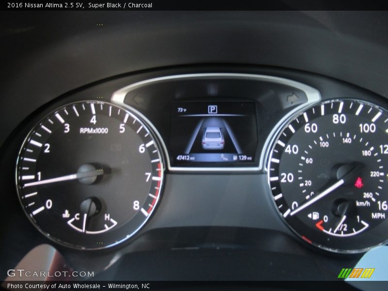 Super Black / Charcoal 2016 Nissan Altima 2.5 SV