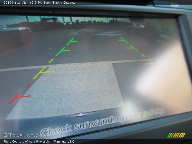 Super Black / Charcoal 2016 Nissan Altima 2.5 SV