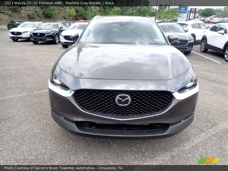 Machine Gray Metallic / Black 2021 Mazda CX-30 Premium AWD