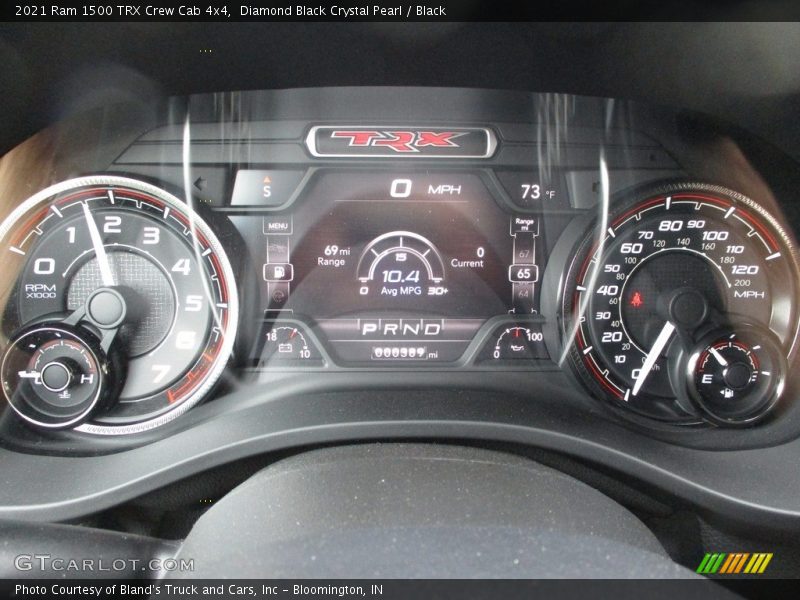 Diamond Black Crystal Pearl / Black 2021 Ram 1500 TRX Crew Cab 4x4